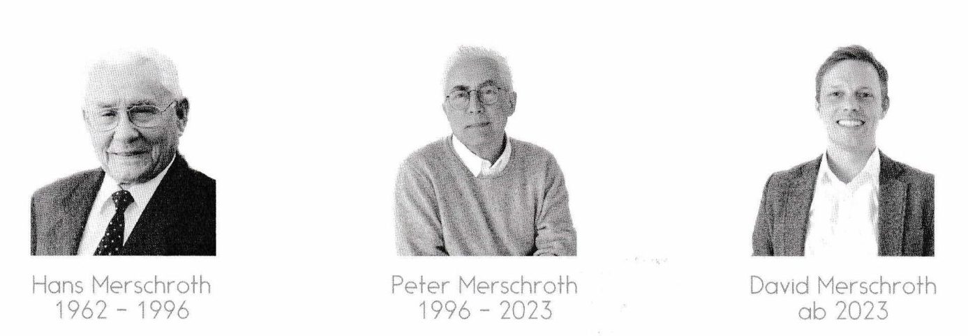 Drei Generationen der Familie Merschroth